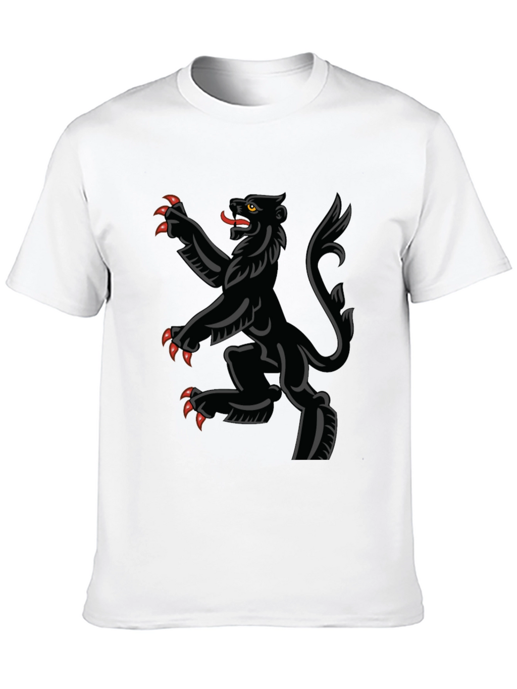 Black Rampant Lion T-Shirt