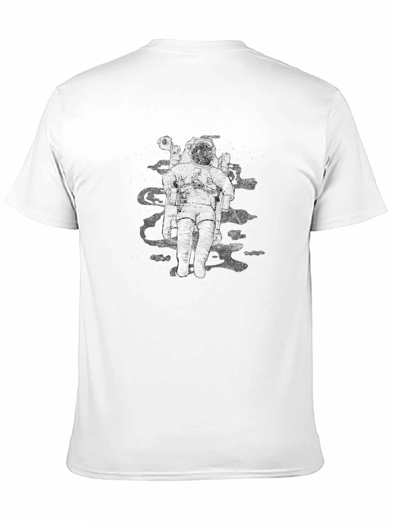Astronaut Graphic Black T-Shirt