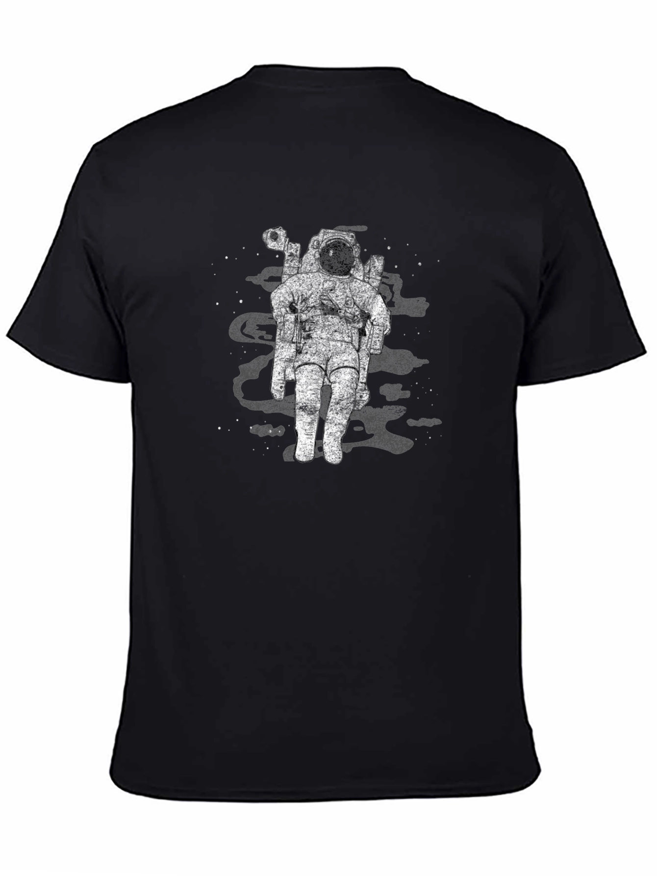 Astronaut Graphic Black T-Shirt