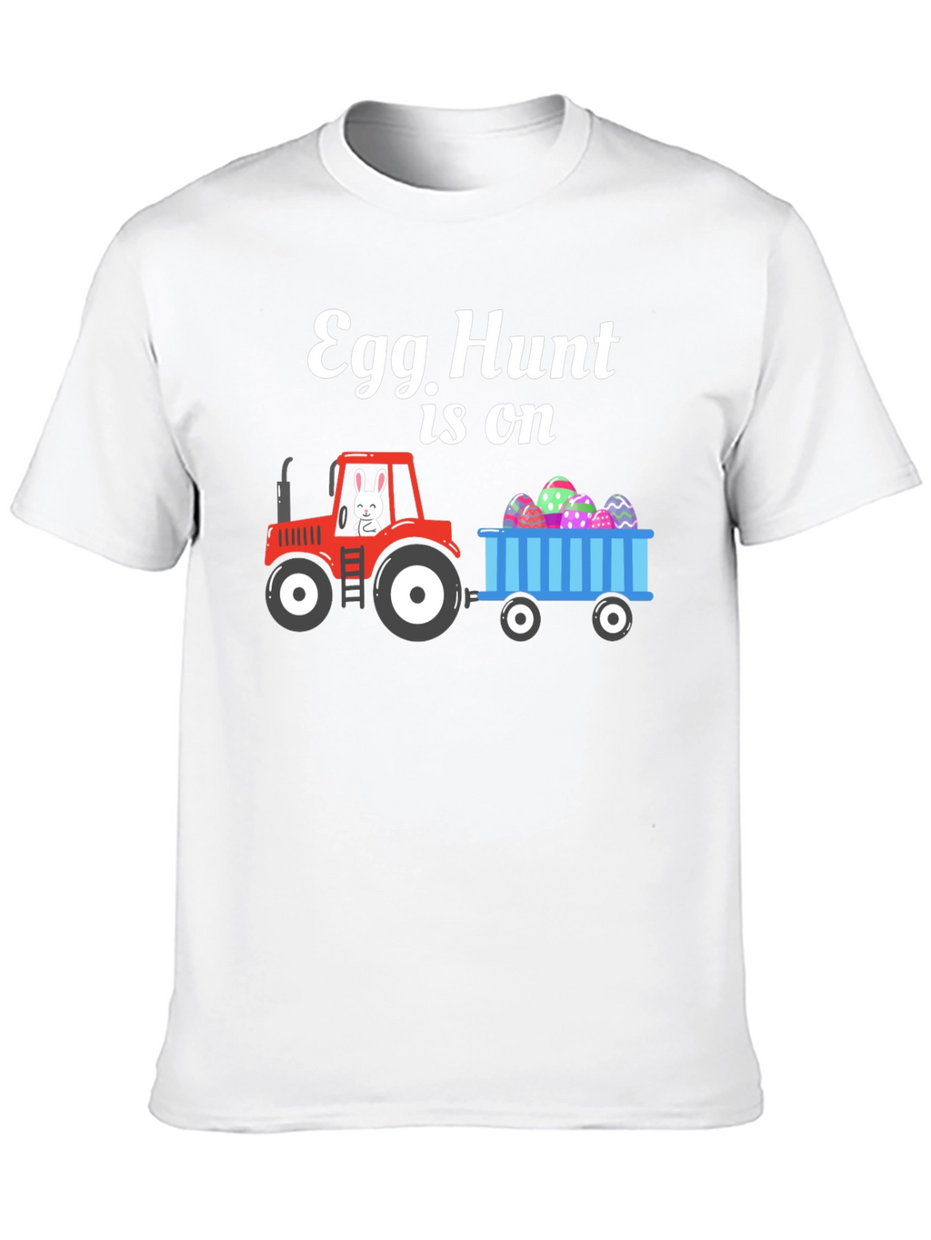Egg Hunt Tractor T-Shirt