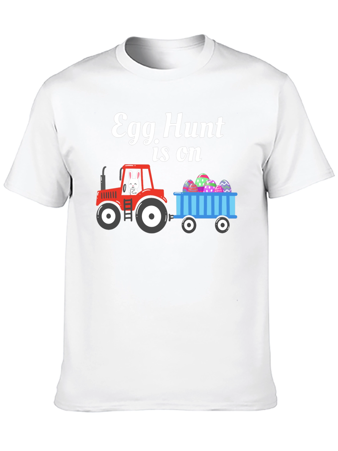 Egg Hunt Tractor T-Shirt