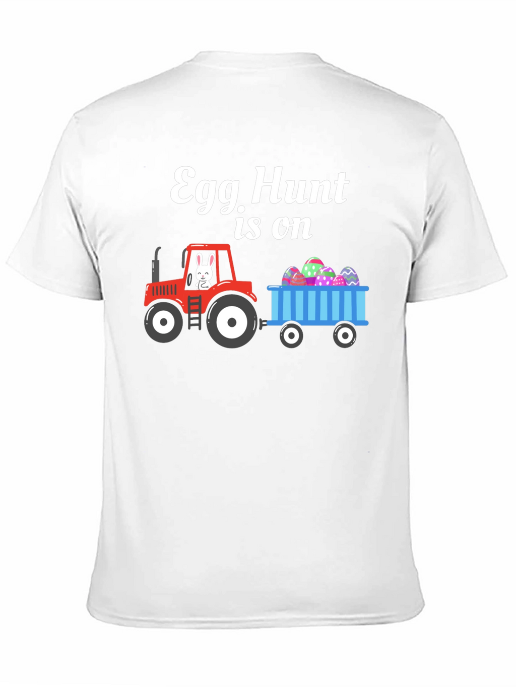 Egg Hunt Tractor T-Shirt