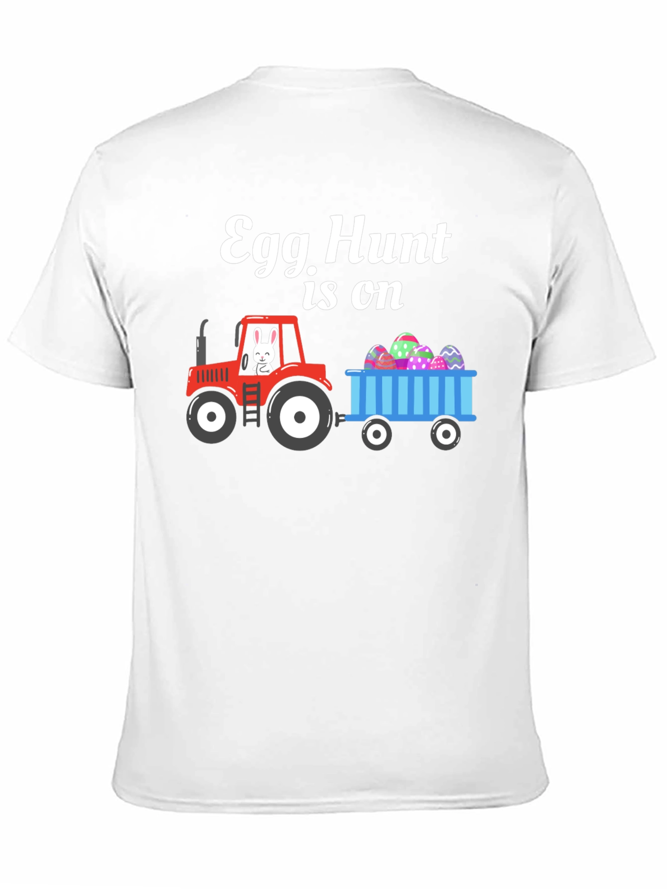 Egg Hunt Tractor T-Shirt