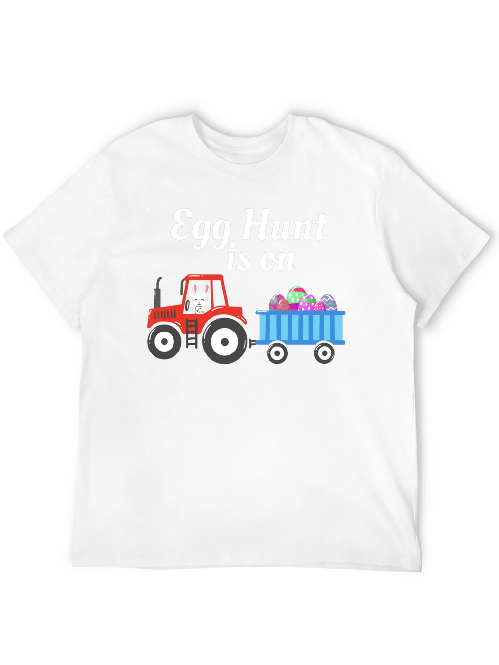 Egg Hunt Tractor T-Shirt