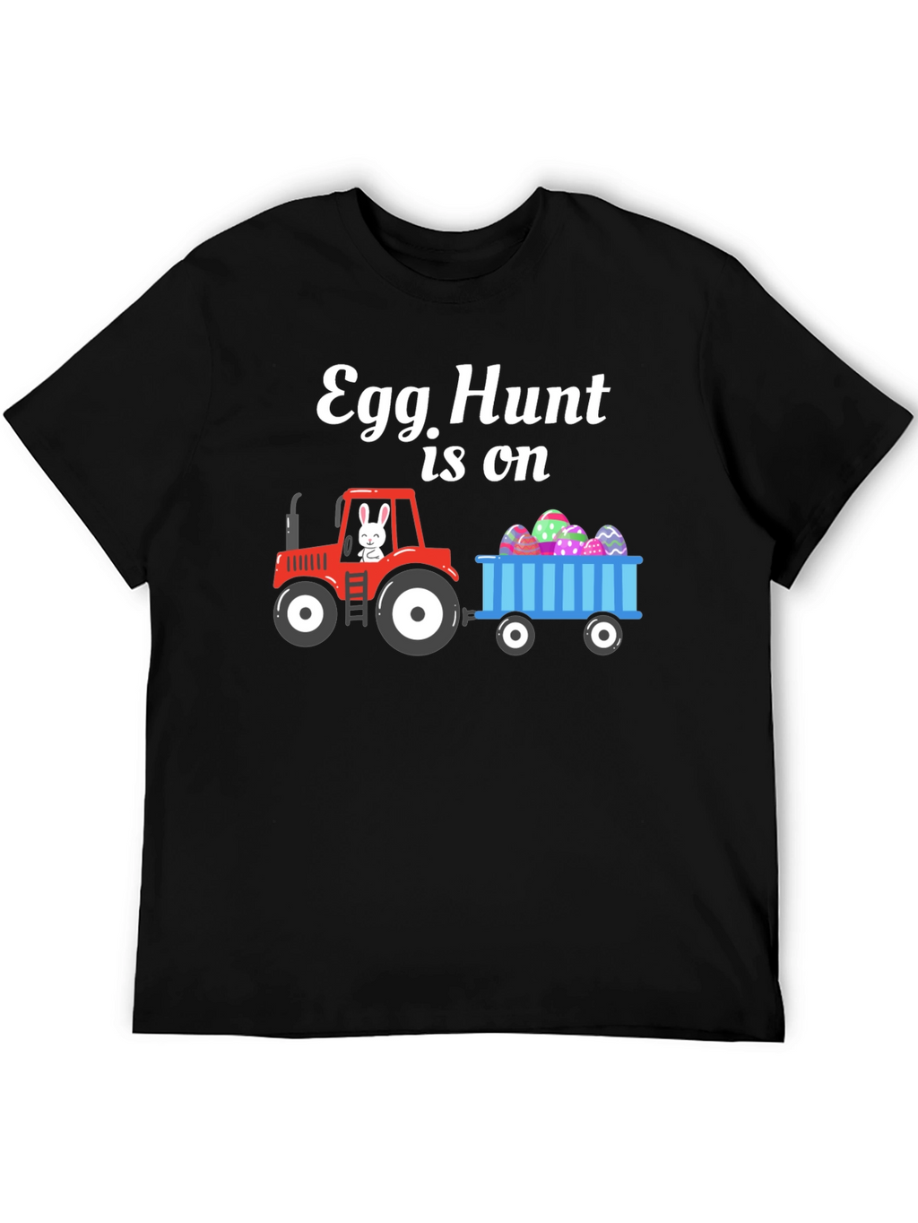 Egg Hunt Tractor T-Shirt