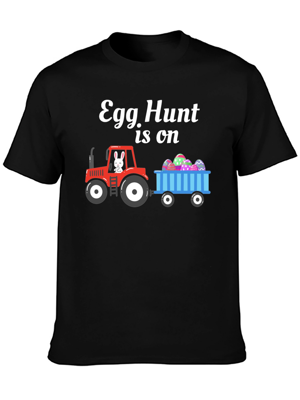 Egg Hunt Tractor T-Shirt