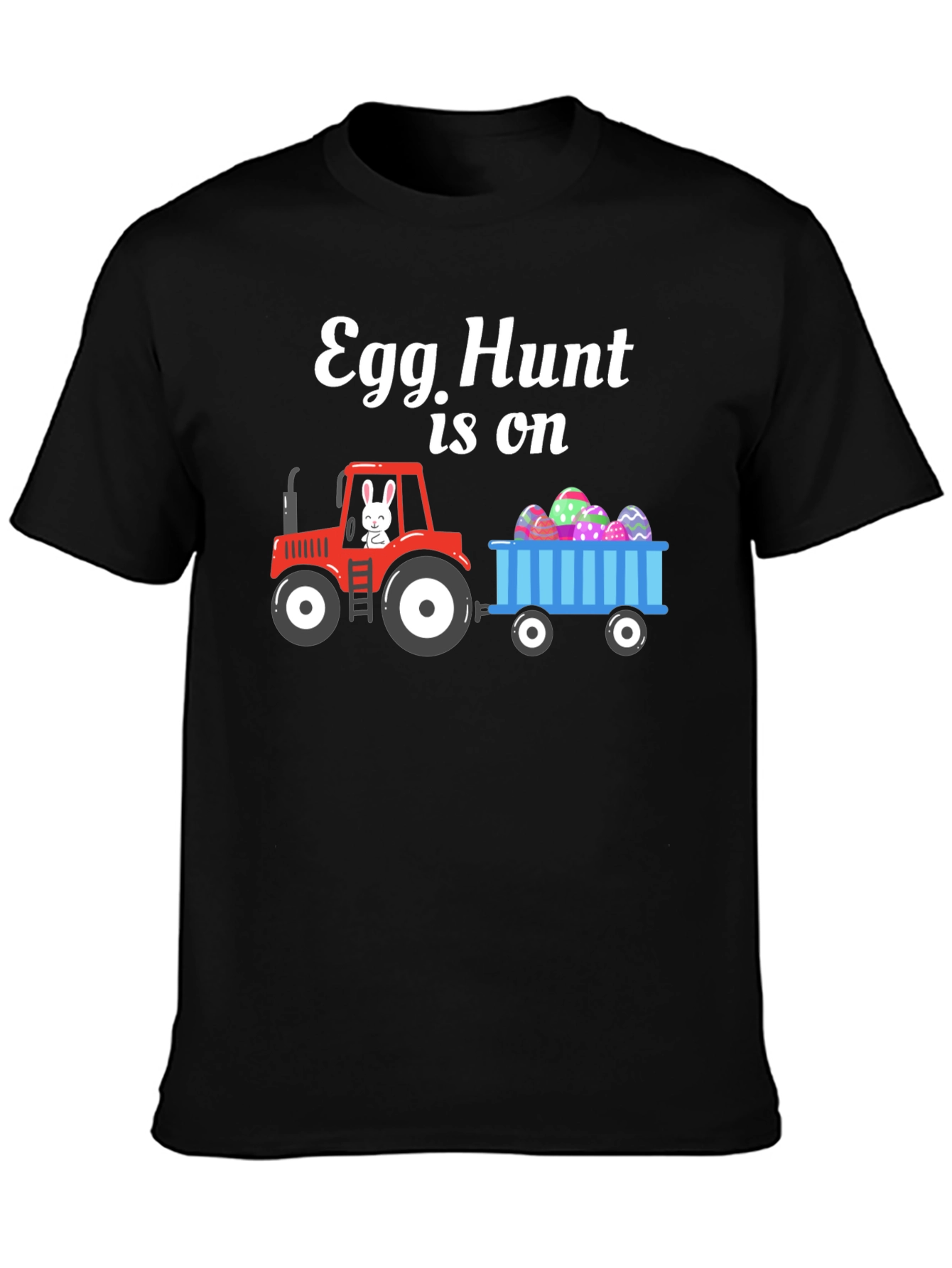 Egg Hunt Tractor T-Shirt