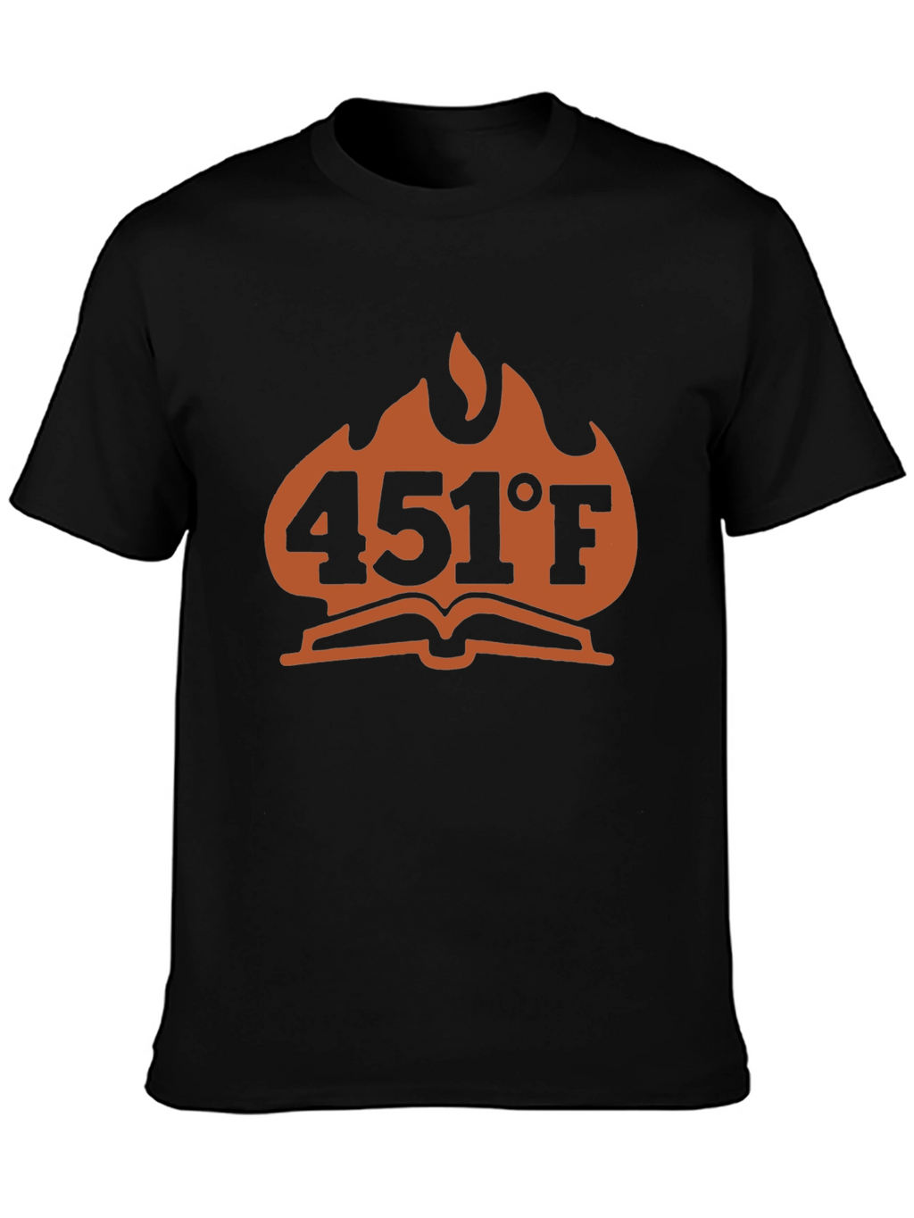 451°F Book T-Shirt - Fahrenheit Literature Tee