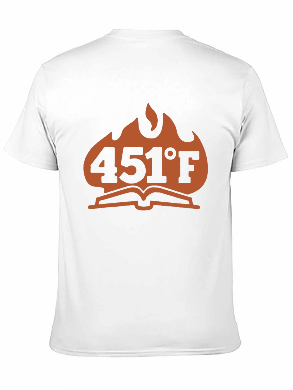 451°F Book T-Shirt - Fahrenheit Literature Tee