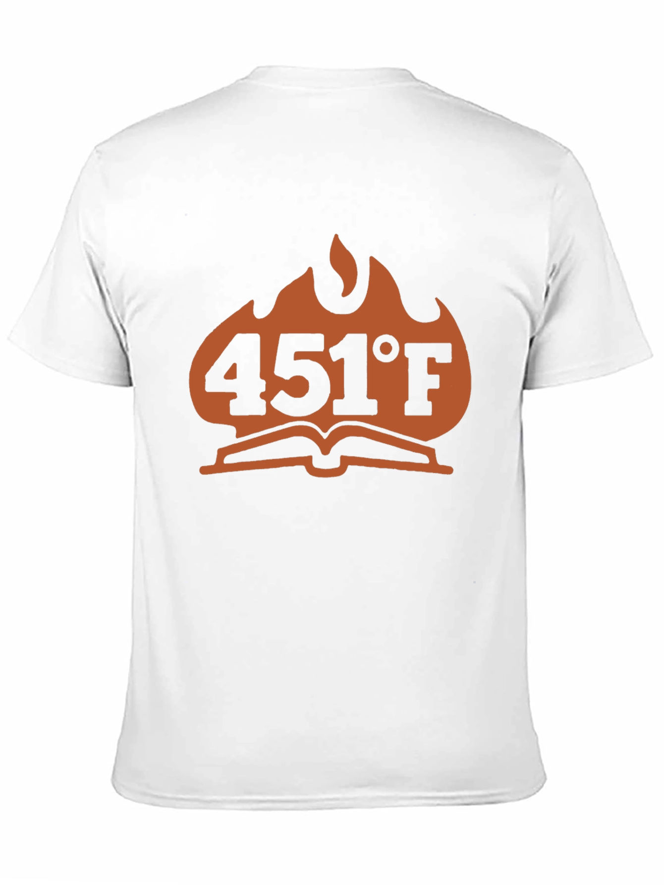 451°F Book T-Shirt - Fahrenheit Literature Tee