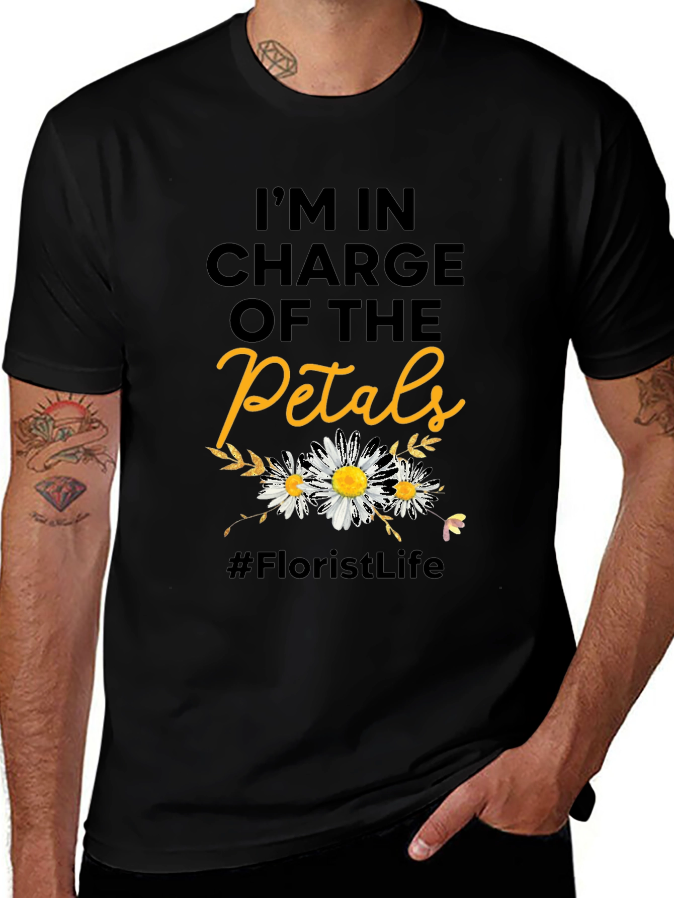 Florist Life T-Shirt - In Charge of the Petals