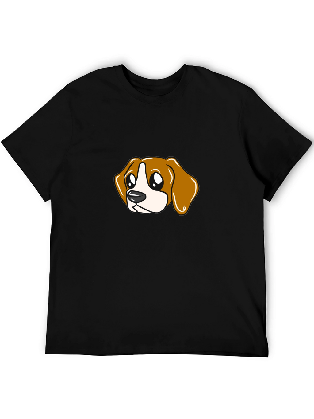 Cartoon Beagle T-Shirt - Cute Dog Graphic Tee