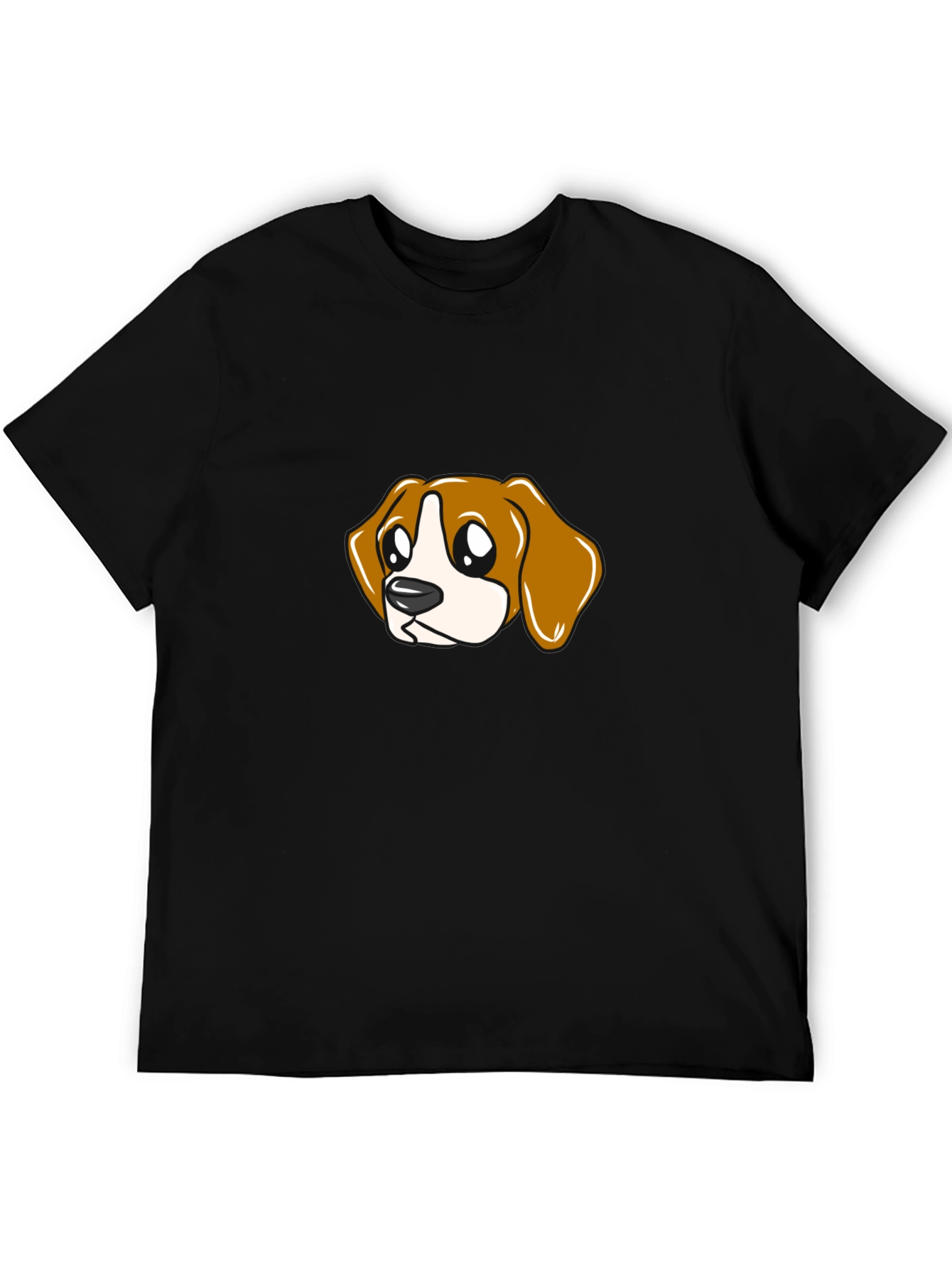 Cartoon Beagle T-Shirt - Cute Dog Graphic Tee