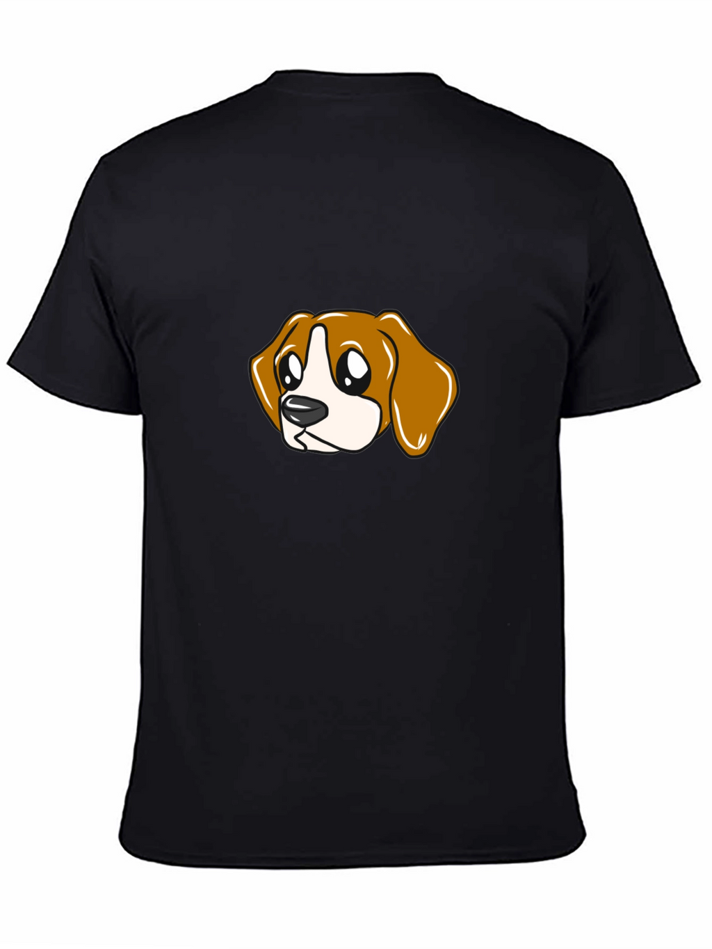 Cartoon Beagle T-Shirt - Cute Dog Graphic Tee