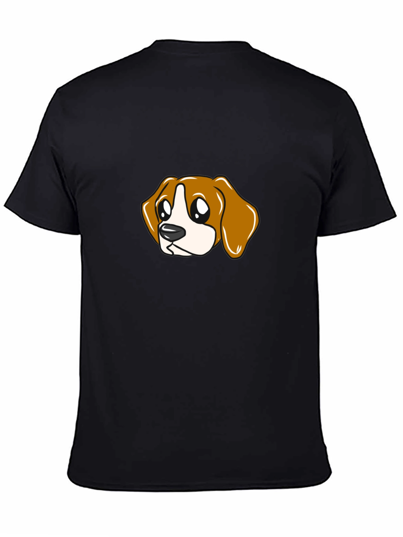 Cartoon Beagle T-Shirt - Cute Dog Graphic Tee