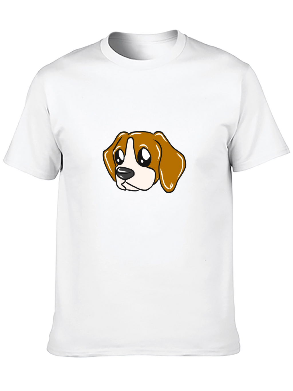 Cartoon Beagle T-Shirt - Cute Dog Graphic Tee