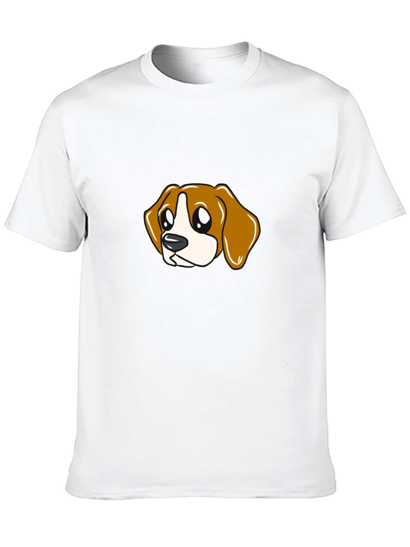Cartoon Beagle T-Shirt - Cute Dog Graphic Tee
