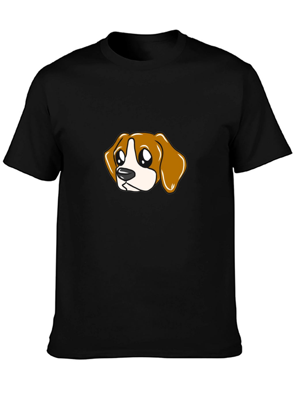 Cartoon Beagle T-Shirt - Cute Dog Graphic Tee