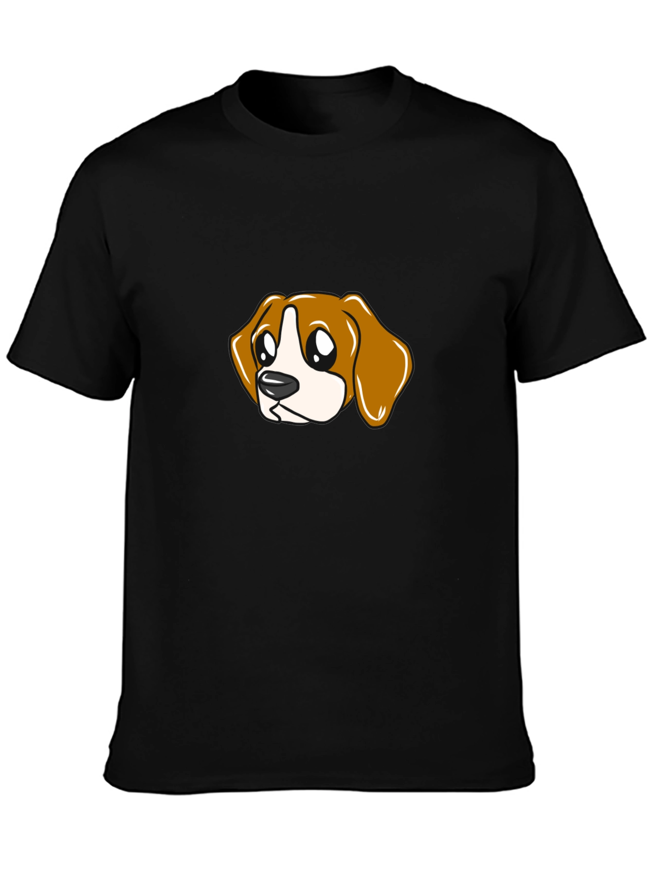 Cartoon Beagle T-Shirt - Cute Dog Graphic Tee