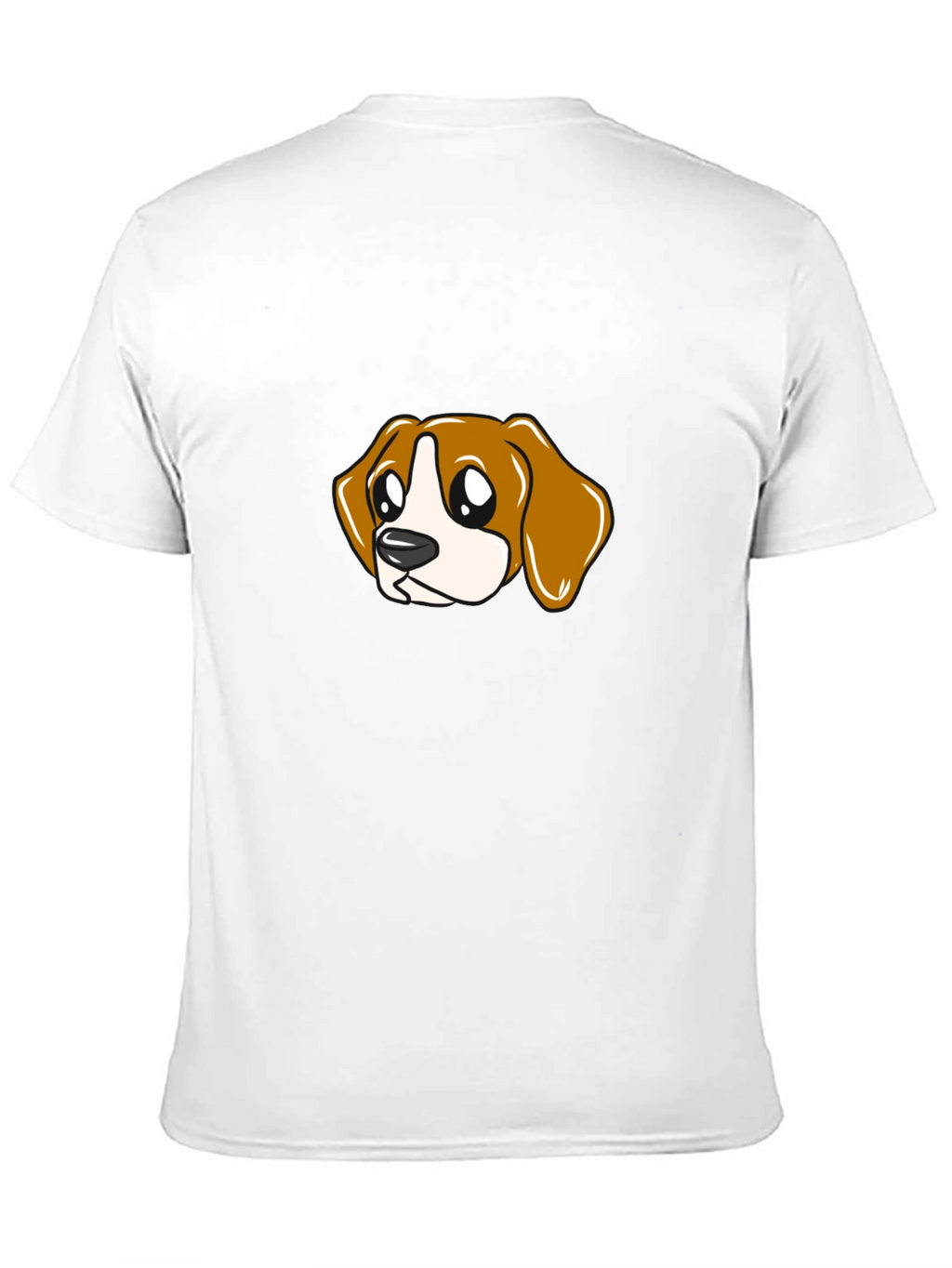 Cartoon Beagle T-Shirt - Cute Dog Graphic Tee