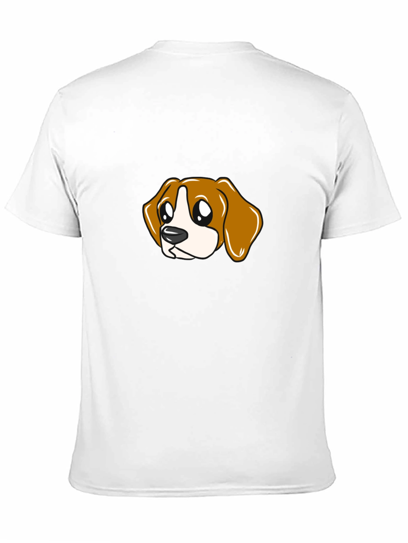 Cartoon Beagle T-Shirt - Cute Dog Graphic Tee