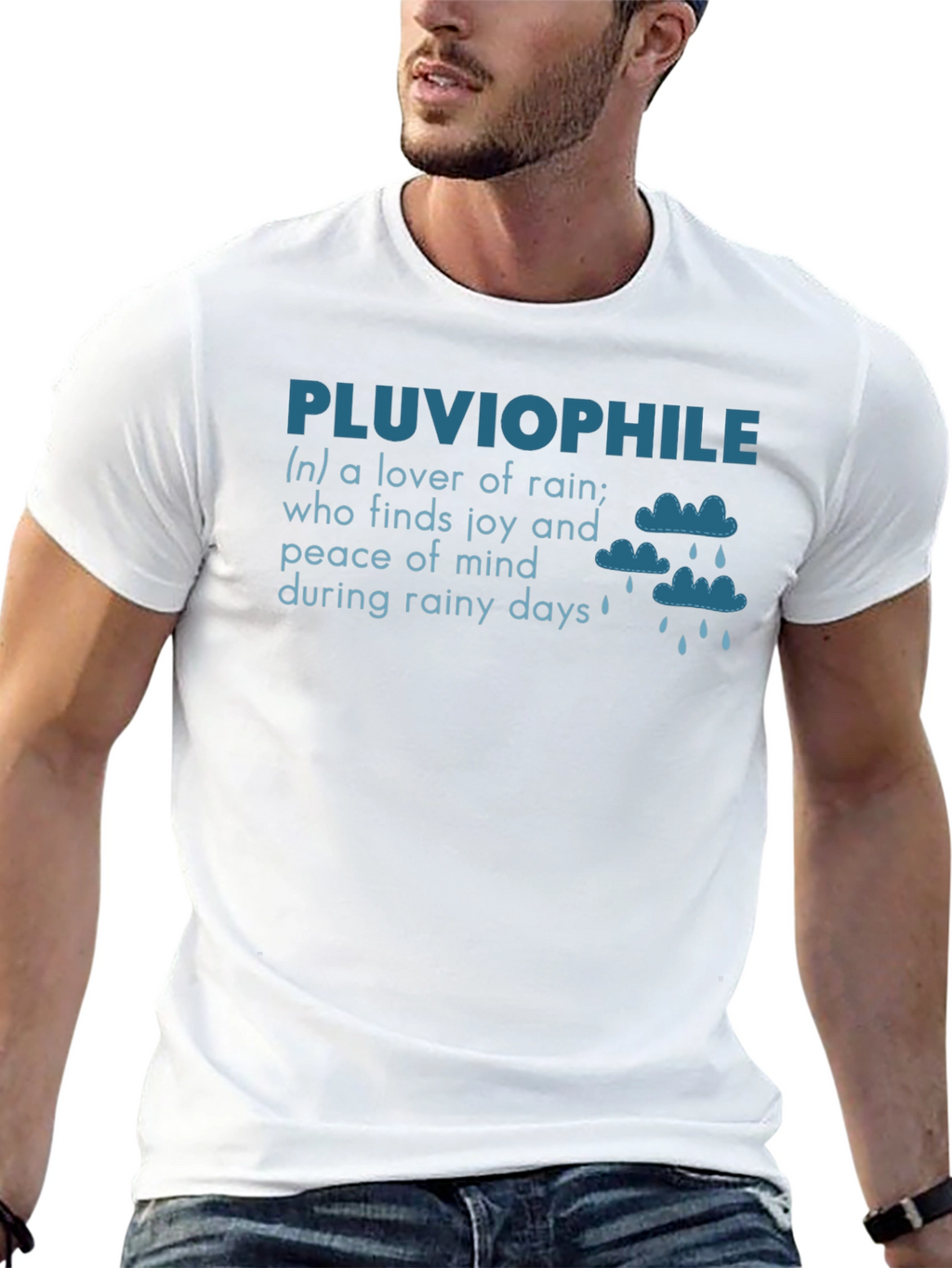 Pluviophile Definition Graphic T-Shirt
