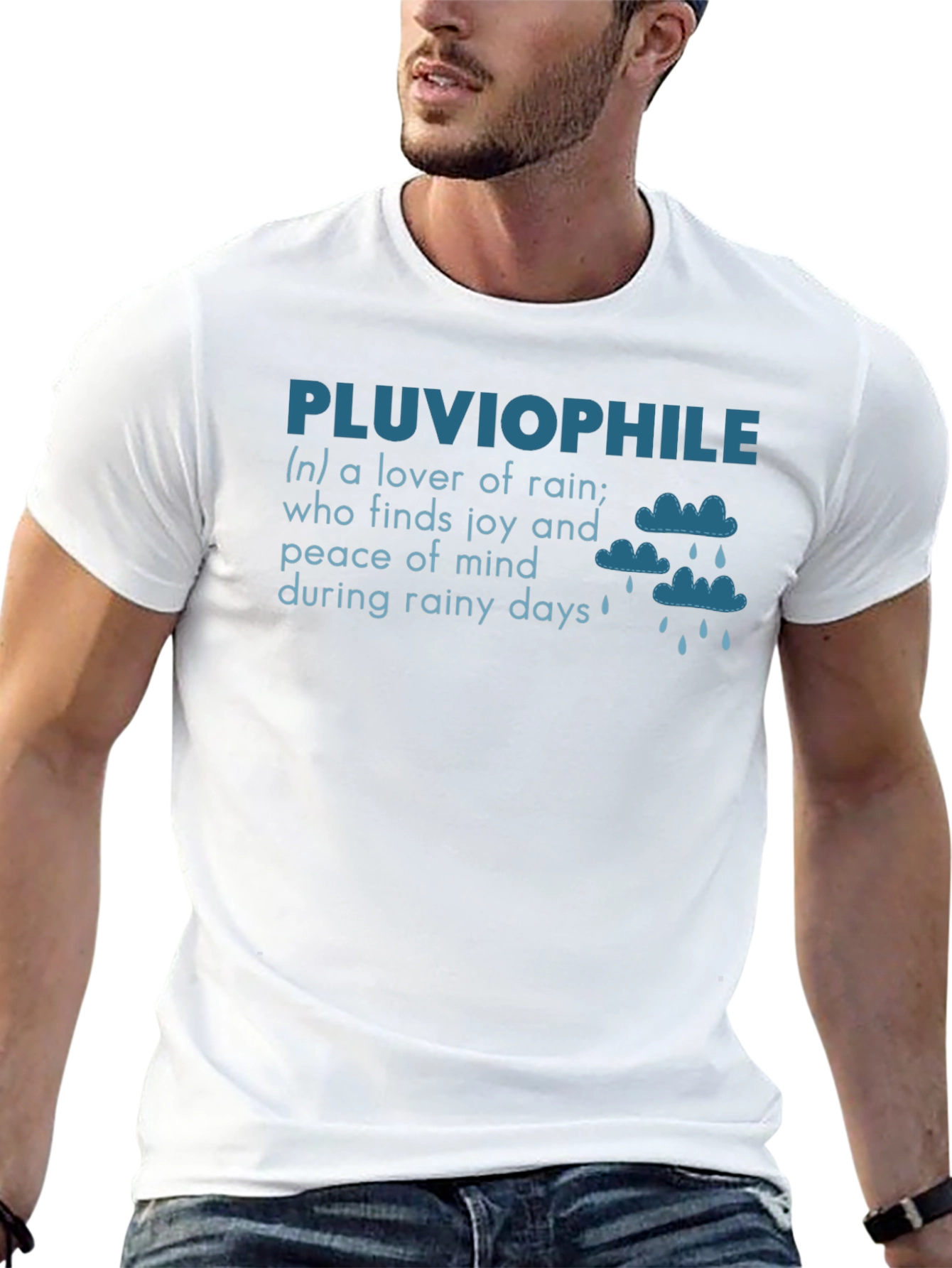 Pluviophile Definition Graphic T-Shirt