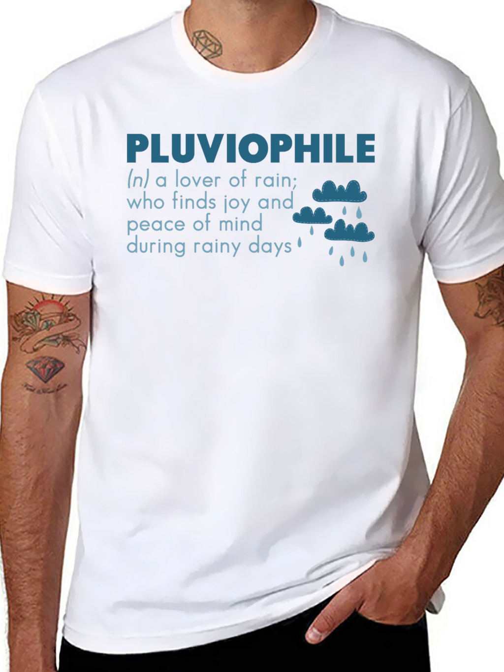 Pluviophile Definition Graphic T-Shirt