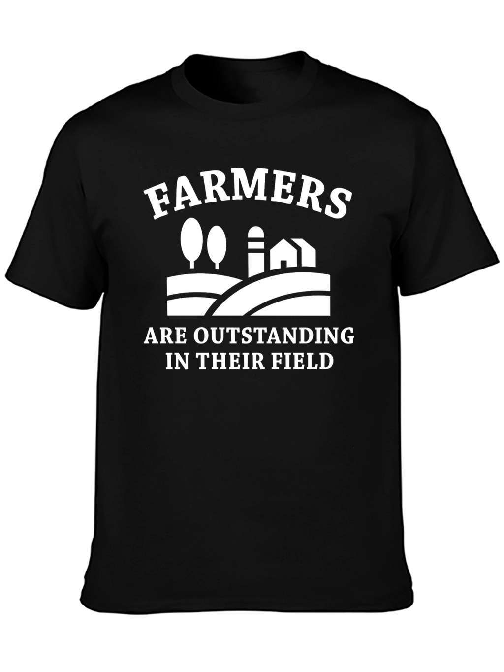 Farmers Outstanding in Their Field Graphic Tee