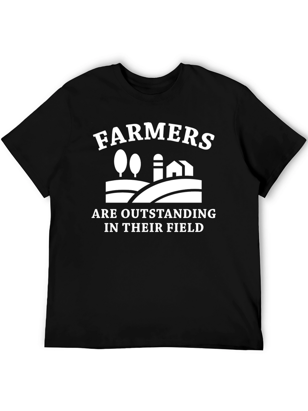 Farmers Outstanding in Their Field Graphic Tee