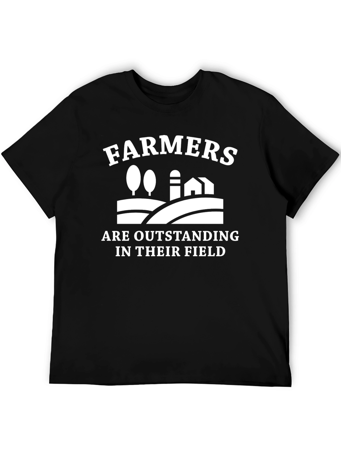 Farmers Outstanding in Their Field Graphic Tee