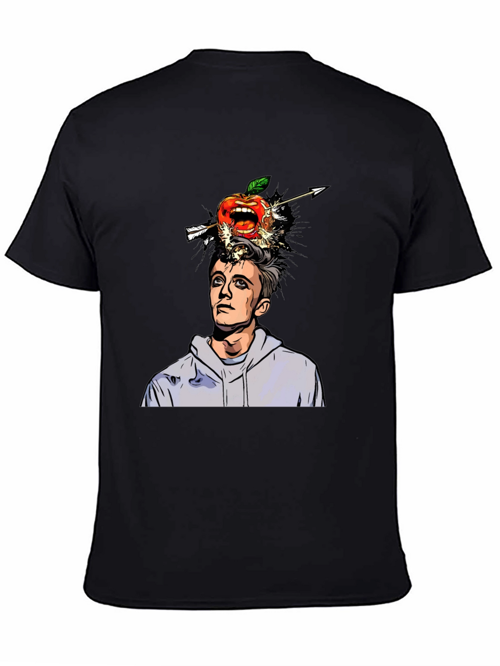 Arrow Through Apple Head Graphic Tee