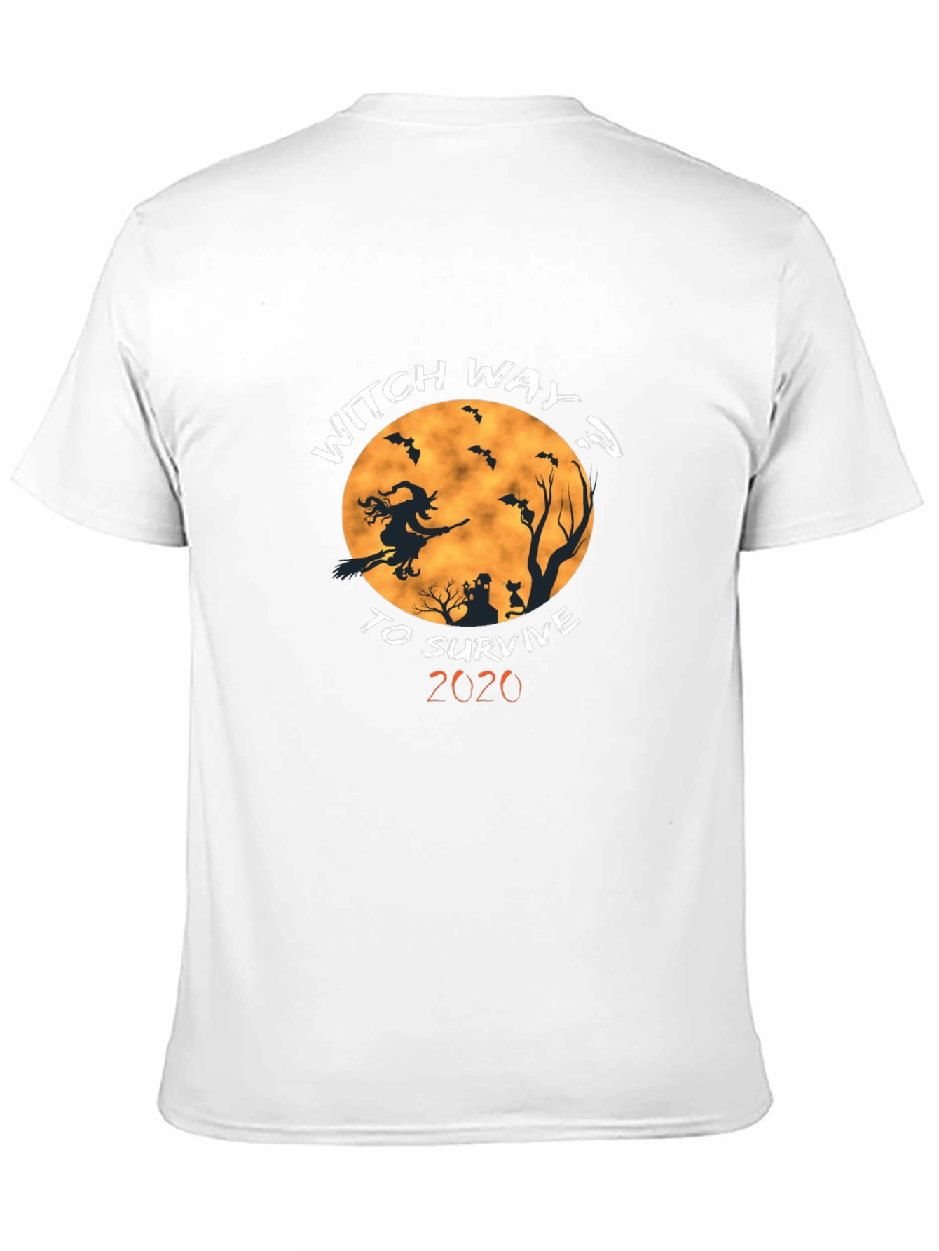 Witch Way To Survive 2020 Black T-Shirt