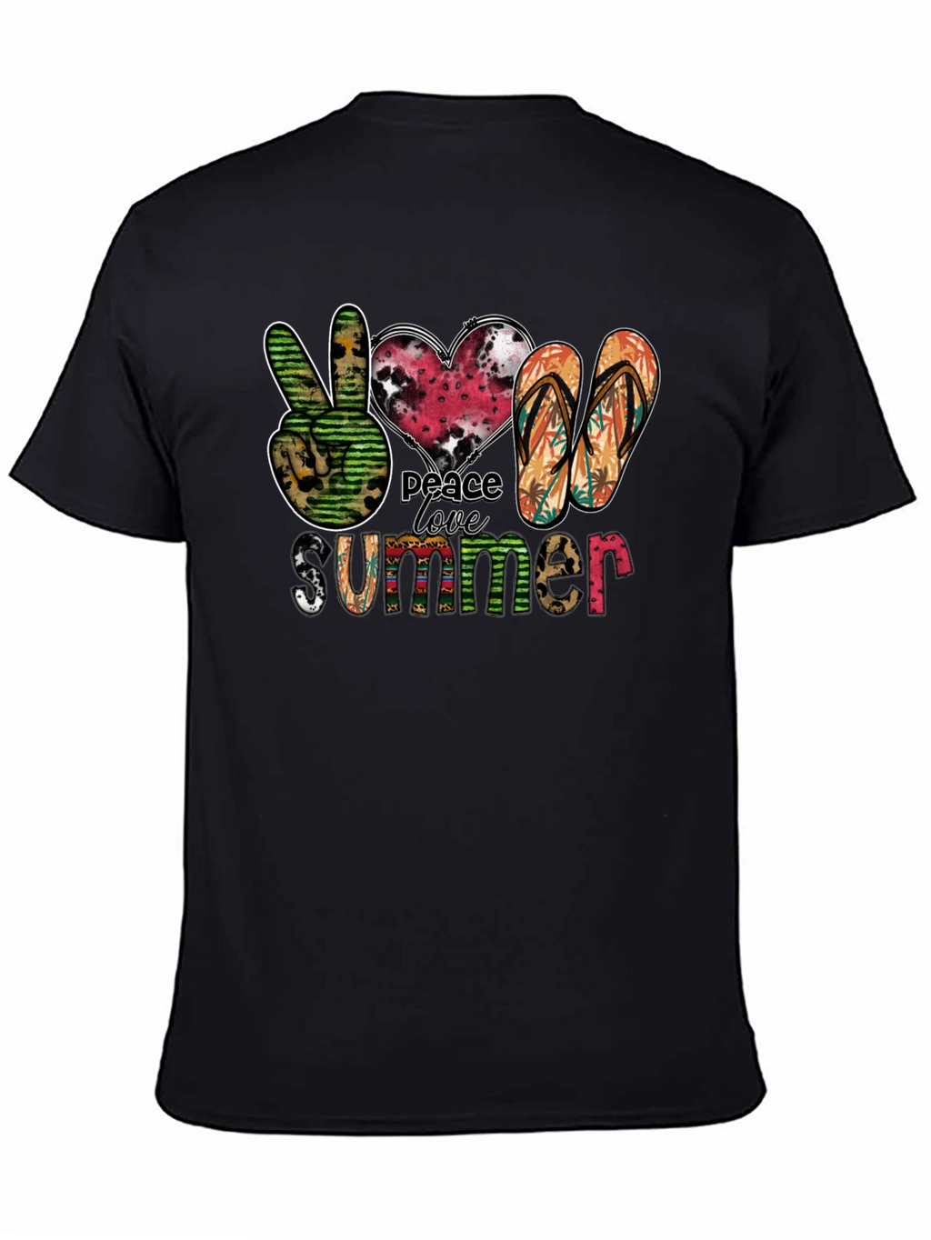Peace Love Summer Graphic Tee