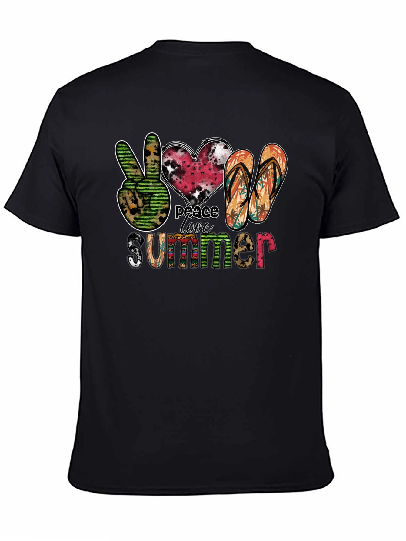 Peace Love Summer Graphic Tee