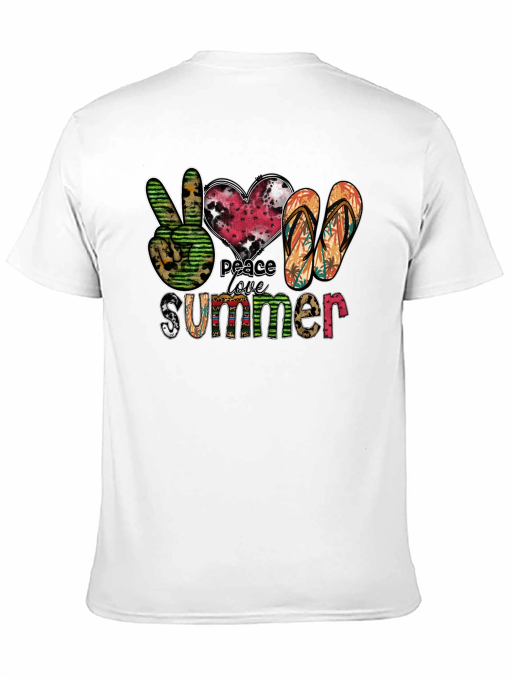 Peace Love Summer Graphic Tee