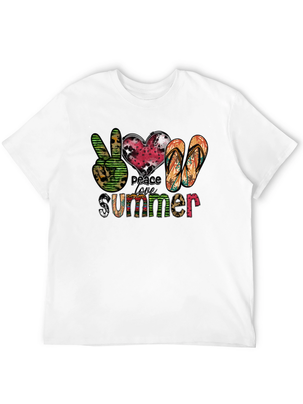 Peace Love Summer Graphic Tee