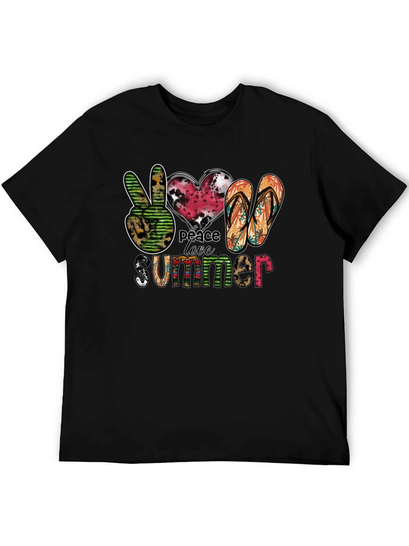 Peace Love Summer Graphic Tee