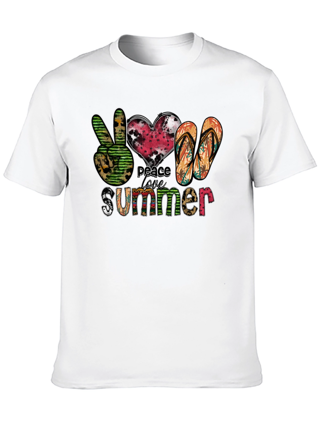 Peace Love Summer Graphic Tee