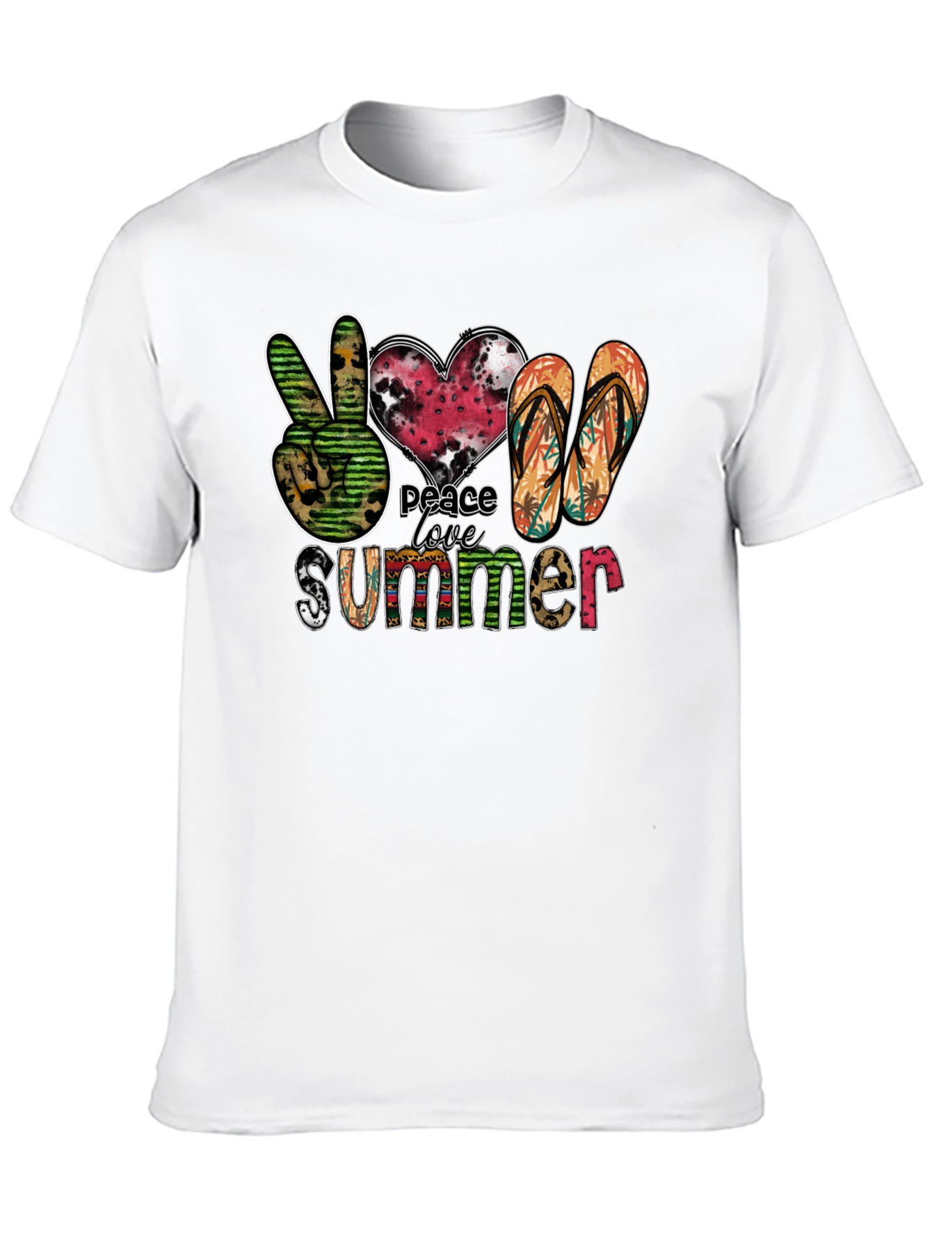 Peace Love Summer Graphic Tee