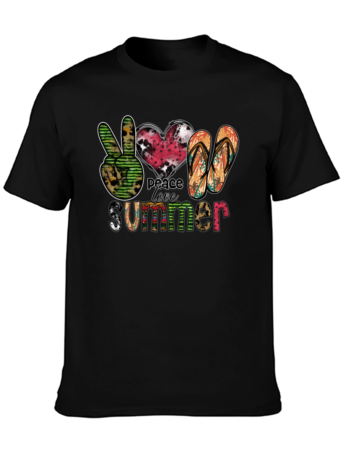 Peace Love Summer Graphic Tee
