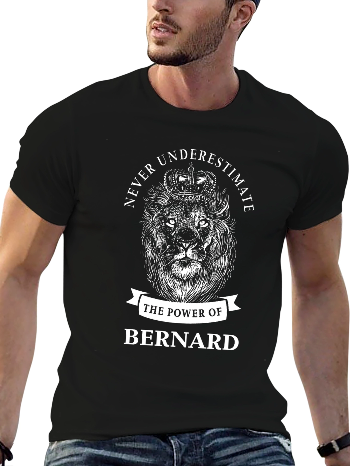 Never Underestimate Bernard Lion T-Shirt