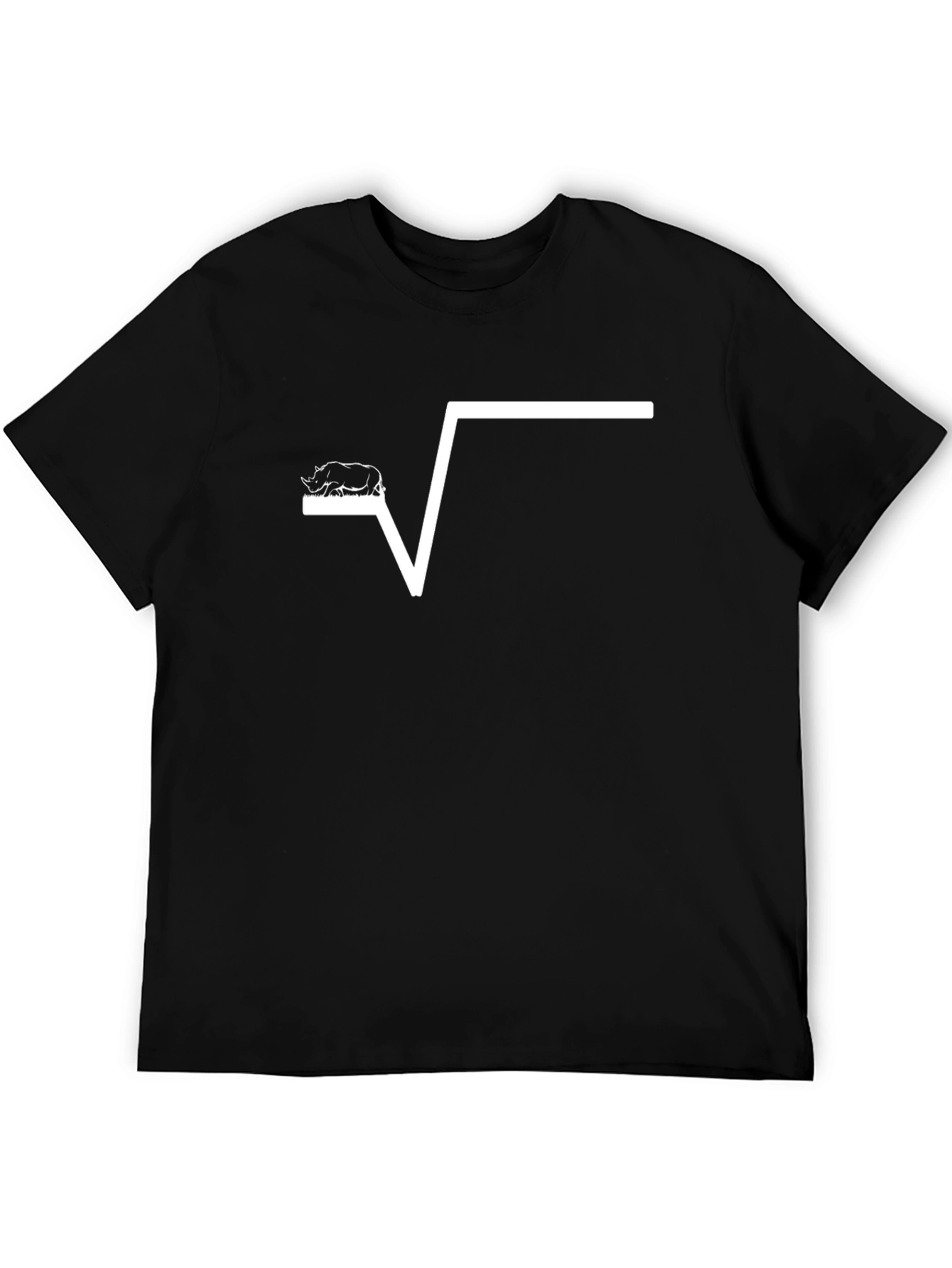 Rhino Square Root Graphic T-Shirt