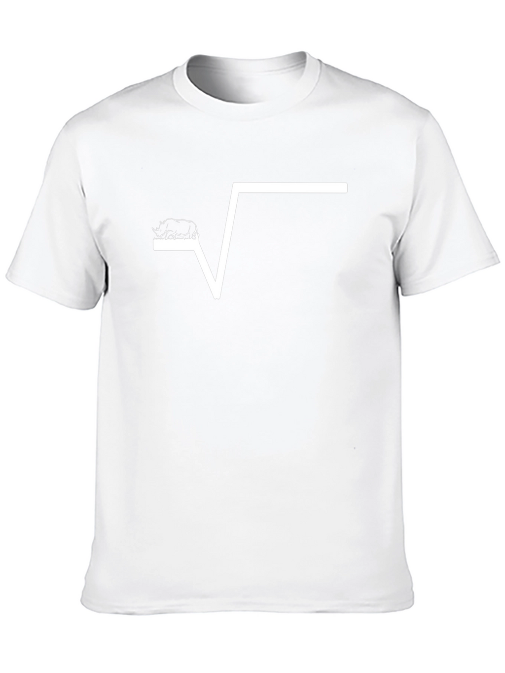 Rhino Square Root Graphic T-Shirt