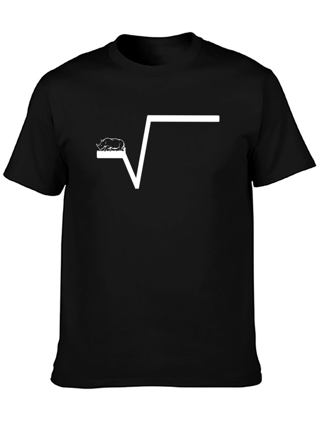 Rhino Square Root Graphic T-Shirt