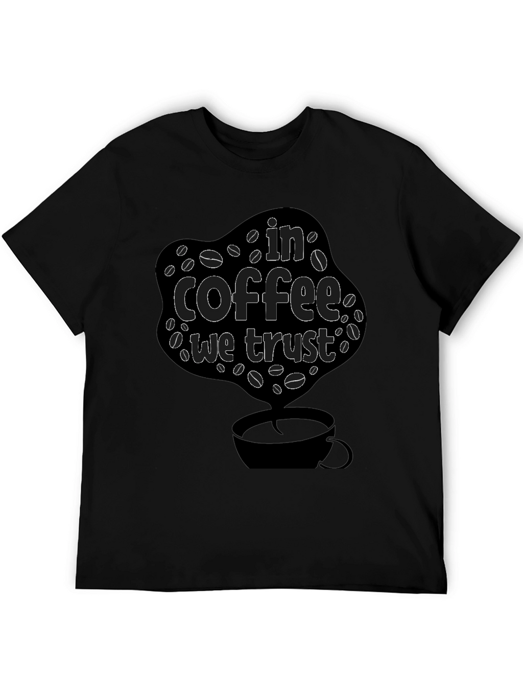 In Coffee We Trust Graphic Tee