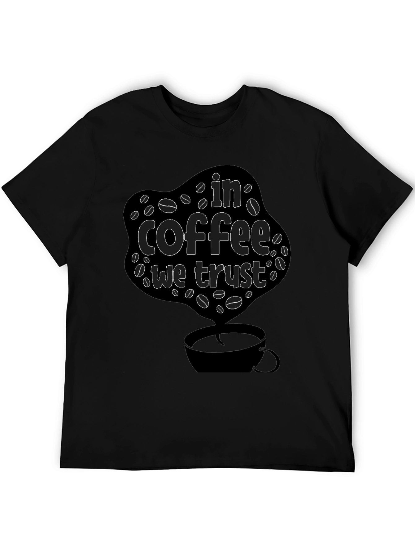 In Coffee We Trust Graphic Tee