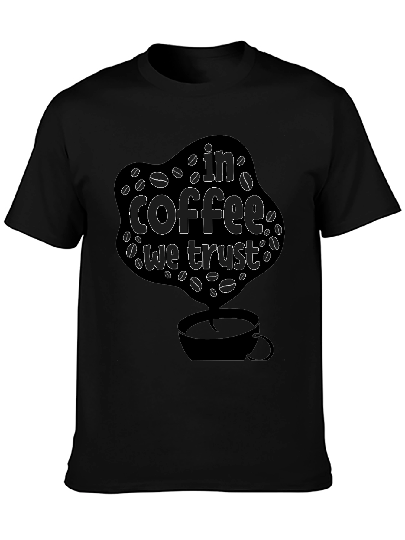 In Coffee We Trust Graphic Tee