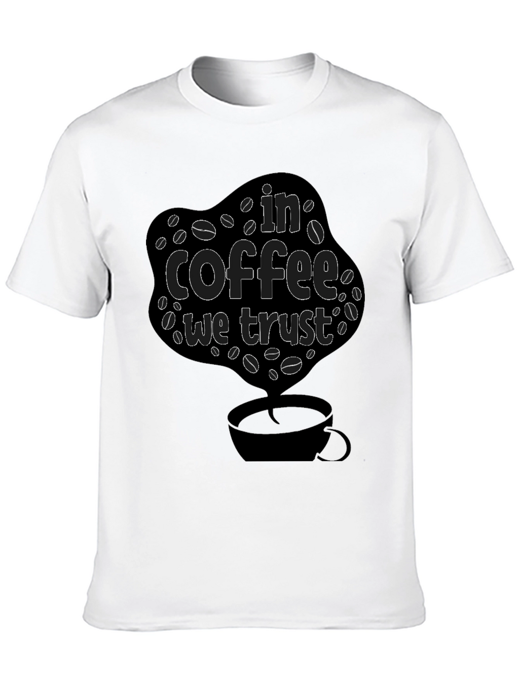 In Coffee We Trust Graphic Tee