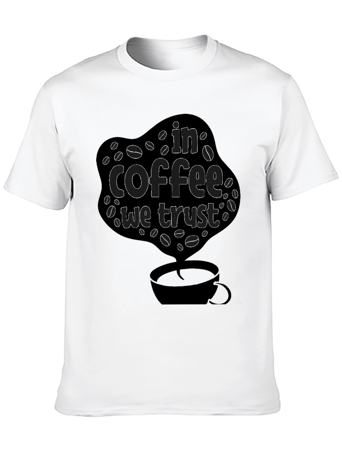 In Coffee We Trust Graphic Tee